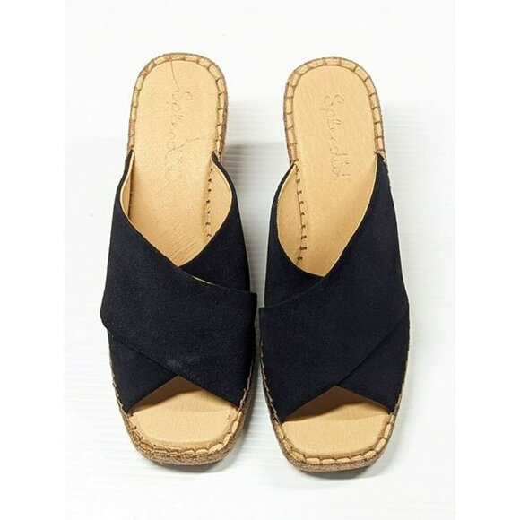 Splendid Women's Britt Square Toe Strap Espadrille Wedge Sandal Size 8 MSRP $150 - Picture 4 of 9